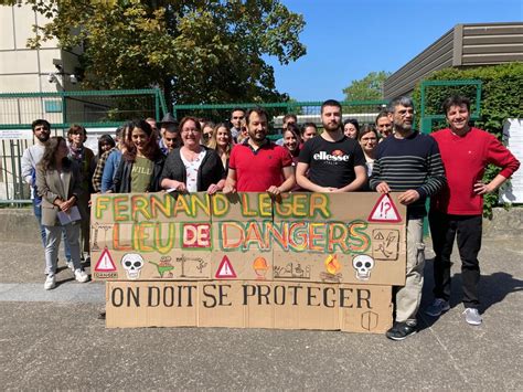 95 Droit de retrait au lycée Fernand et Nadia Léger d Argenteuil