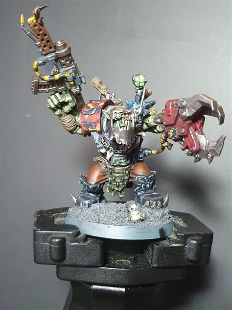 Ork Blood Axe Warboss Candc Welcome Rwarhammer40k