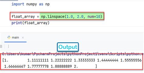 Numpy Linspace In Python Examples Python Guides