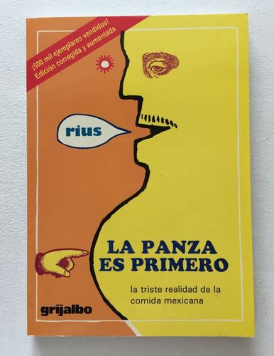 Libro La Panza Es Primero Usado Rius Eduardo Del R O Mercadolibre