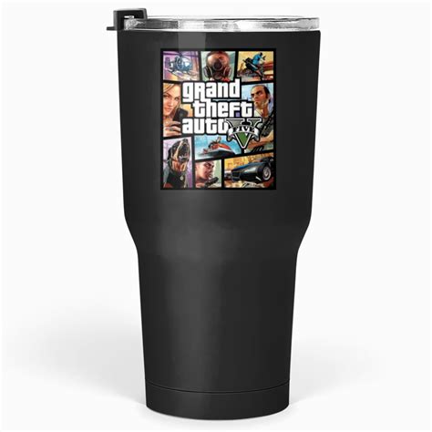 Grand Theft Auto Five Grand Theft Auto Tumblers 30 Oz Sold By