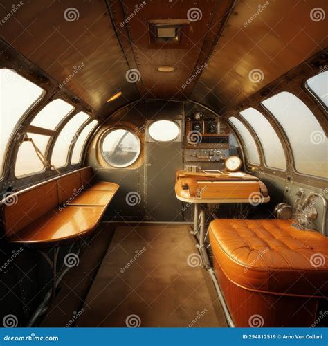 Journey through Time - the Hindenburg S Preserved Empty Cabin Stock ...