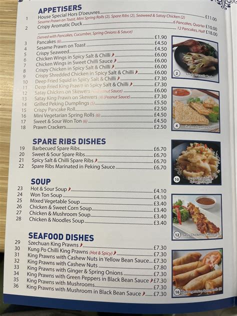 Menu At Hot Wok Fast Food Warminster