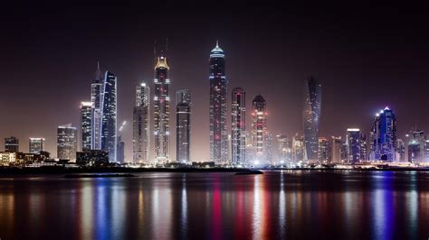 Dubai Skyline Wallpaper 4K