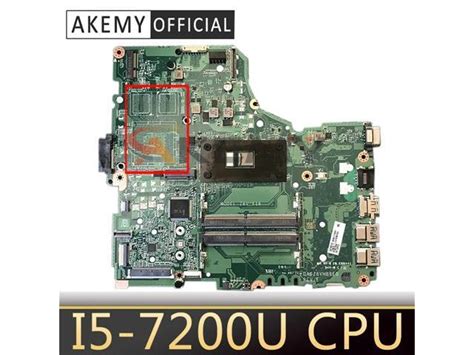 For Acer Aspire E E G Laptop Motherboard Cpu I U Model