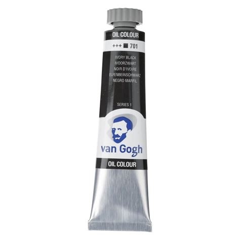 Couleurs à l Huile 20 ml Noir D Ivoire 701 Van gogh Mab Store El