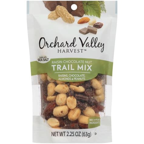 Orchard Valley Harvest Raisin Chocolate Nut Trail Mix Oz Instacart