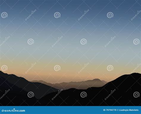 Sunrise in Himalayas. stock photo. Image of nature, nepal - 79794770