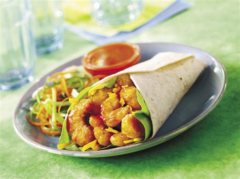 Buffalo Shrimp Wrap Recipe King And Prince Seafood