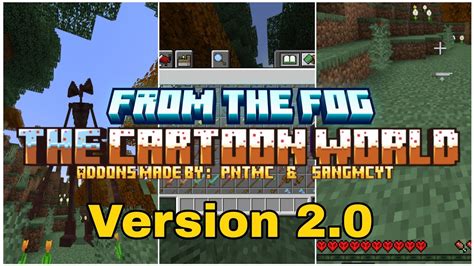 From The Fog Thế Giới Hoạt Hình V2 cho MCPE có quái và lối chơi siêu