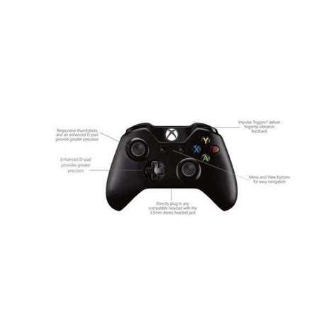 Xbox One Wireless Controller Black Color