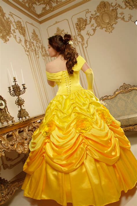 Belles Dress Costume Adult Belle Cosplay Costume Belle Etsy