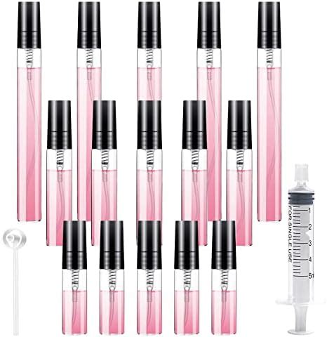 Sinofort Vaporisateur Parfum Vide 15 Pièces Flacon Parfum Vide 5ml 10ml