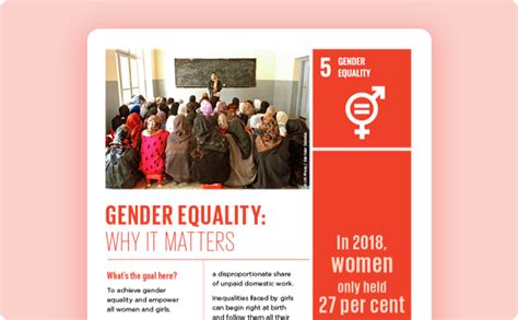 United Nations Gender Equality And Womens Empowerment