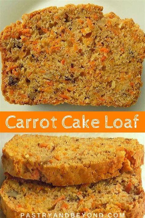 Carrot Cake Loaf Recipe - Pastry & Beyond