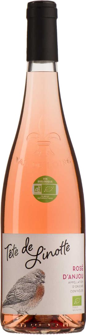 TÊTE DE LINOTTE Rosé d Anjou 2023 Loire Propriétés Bio PRObioWEIN