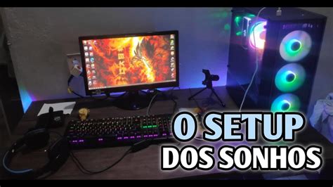 MEU NOVO SETUP GAMER YouTube