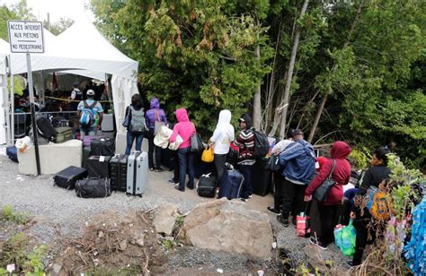 Canada To Set Up Border Camp As Number Of Asylum Seekers Swells