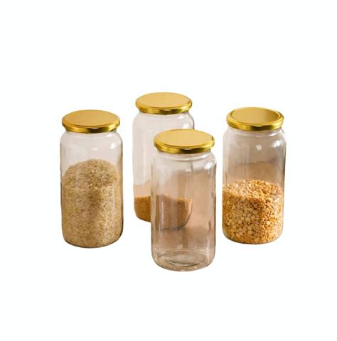 250 ML Long Round Glass Jar Container For Pickel Storage At Rs 20