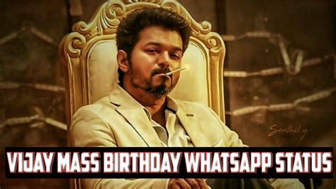 Thalapathy Birthday Mass🔥😎 Whatsapp Status