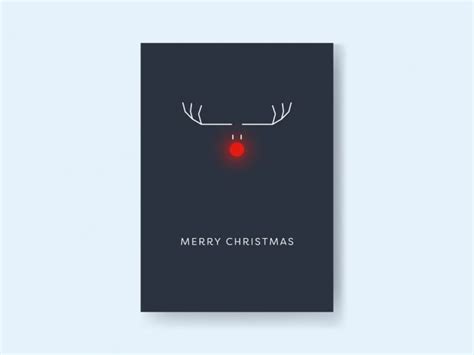 Top 10 Christmas And Holiday Card Templates Available As Vector