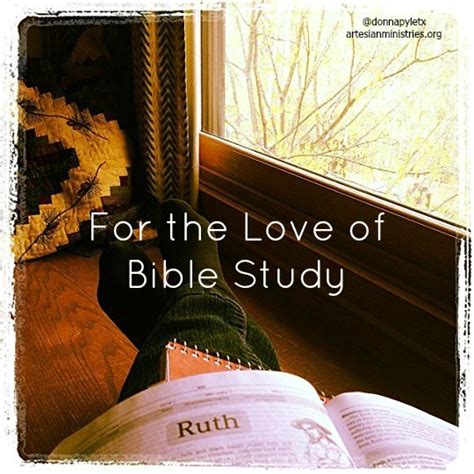 For the Love of Bible Study {plus free downloads} - Artesian Ministries