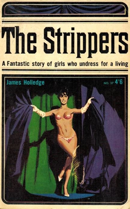 Pulp International Assorted Paperback Covers Featuring Burlesque Dancers