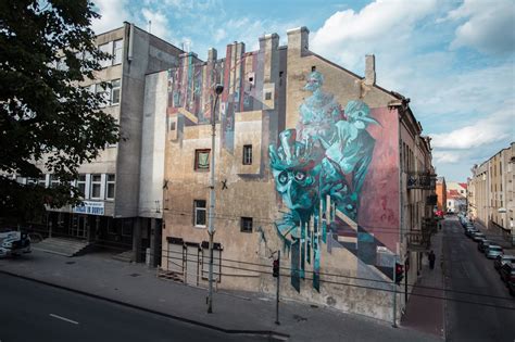 Sepe Chazme Unveil A New Mural For Vilnius Street Art Festival In