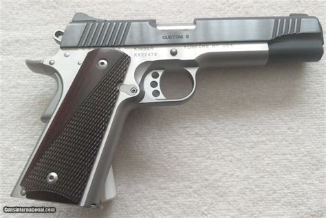 Kimber 1911 Custom II .45 ACP Two-Tone with Rosewood Grips for sale