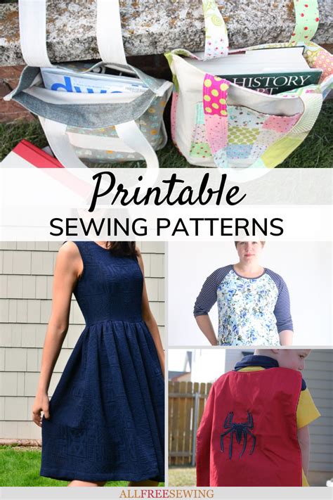 74+ Printable Sewing Patterns (Free PDFs) | AllFreeSewing.com