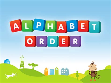 Alphabetical Order - Learn to Put Things in ABC Order