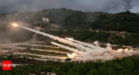 South Korea Us Troops To Hold Massive Live Fire Drills Near Border