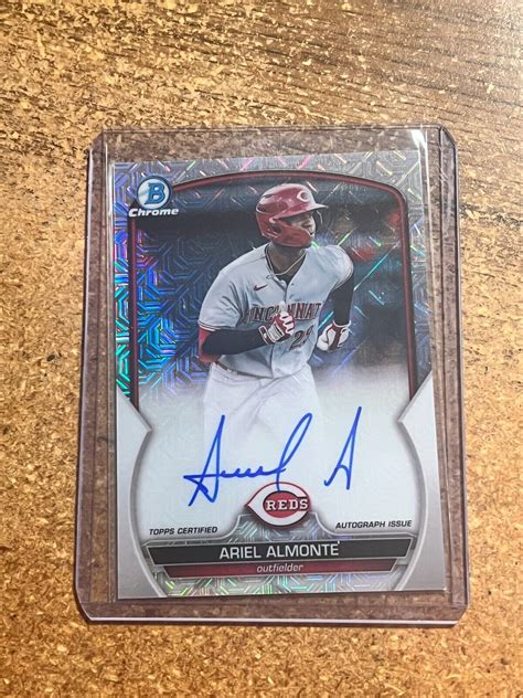 2023 Bowman Chrome Baseball Mega Box Mojo Refractor BMA AA Ariel