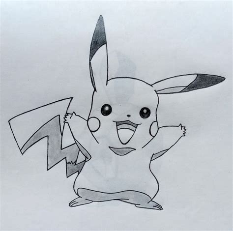 Pikachu Drawings In Pencil