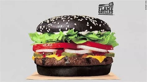 Burger King's New Halloween Whopper Causes Colorful Side Effect