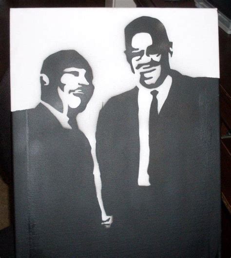 Mlk And Malcolm X Stencil By Brianjzug On Deviantart