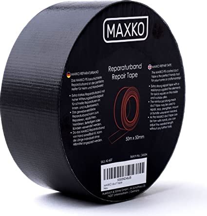 Maxko Panzertape Extra Stark Schwarz M X Mm