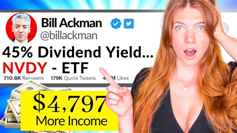 45 Dividend Yield HIGH Income ETF Should YOU BUY NVDY YouTube