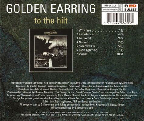 Golden Earring To The Hilt 1975 Dubman Home Entertainment