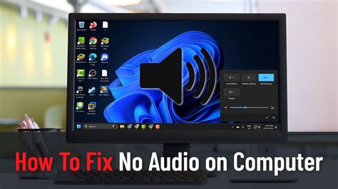 How To Fix No Audio On Computer Sound Is Missing Or Not Working On