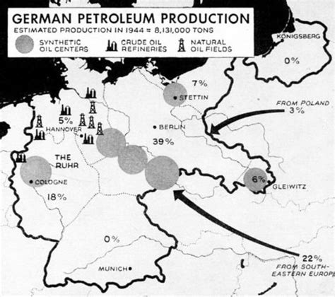 Germany Petroleum Production Map Never Was