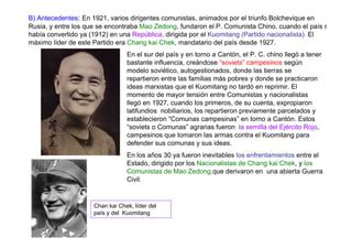 La Revolucion China PPT