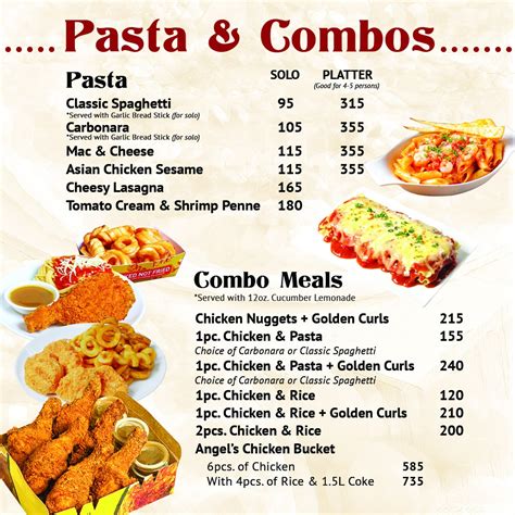 ANGEL S PIZZA Hotline Menu Promos More Mytourguide Ph