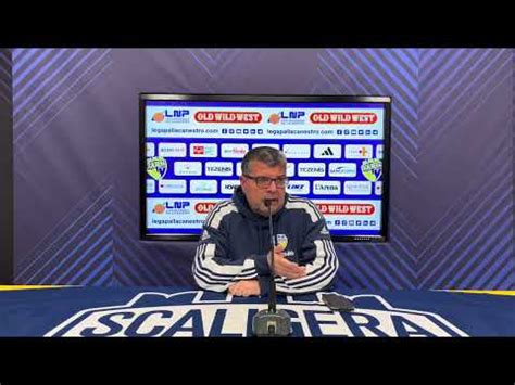 Coach Ramagli Presenta Tezenis Verona Agribertocchi Orzinuovi Youtube