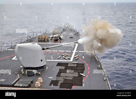 US Navy The Guided Missile Destroyer USS John S McCain DDG 56 Fires