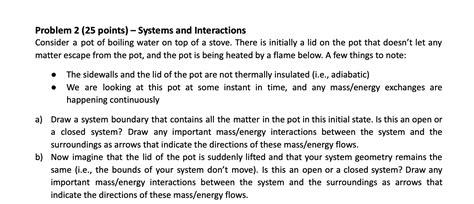 Solved Problem 2 25 Points Systems And Interactions