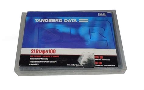 Getuscart Tandberg Data Slr100 50100gb Media Cart For The Slr100 Drives