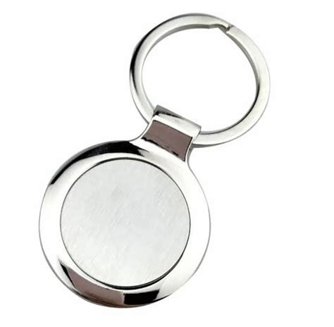 Stainless Steel Round Promotional Keychain Mm Size Inch D At Rs