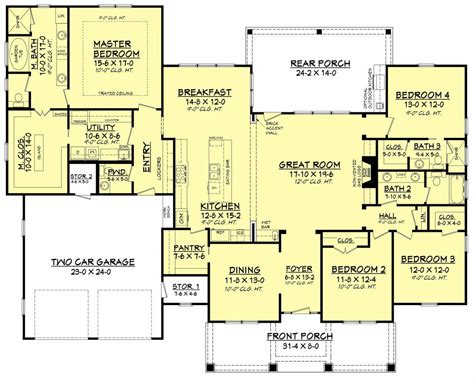 Mansion Floor Plans With Pictures — Schmidt Gallery Design