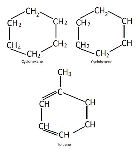 Cyclohexane Skeletal Structure